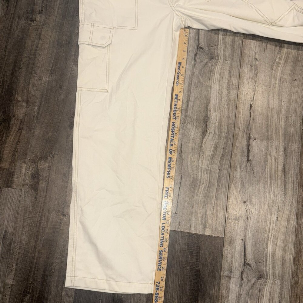 True Religion Military SN Cargo Pants Size 29 Winter White MSRP $139 NWT Womens - Picture 7 of 11